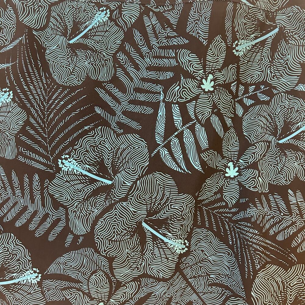 RIPSKIRT Sz L Hawaii Wrap Skirt Maui Moonlight Floral Beach Tennis Golf Pickleba - Picture 2 of 10